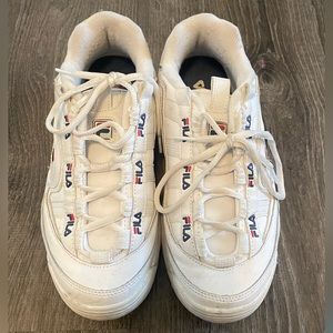 Fila Women’s D Formation White Sneakers